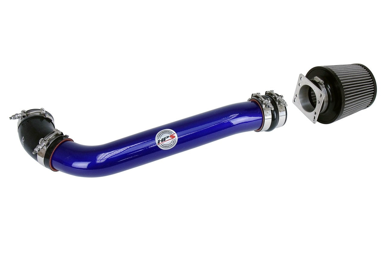 HPS Shortram Air Intake Kit 1989-1995 Toyota 4Runner 22RE 2.4L, Blue