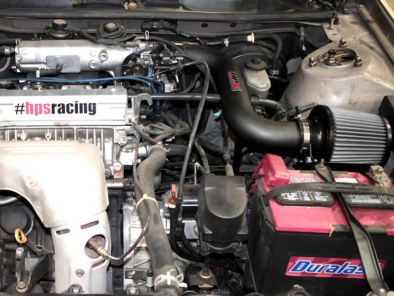 HPS Shortram Air Intake Kit 1999-2001 Toyota Solara 2.2L, Includes Heat Shield, Black