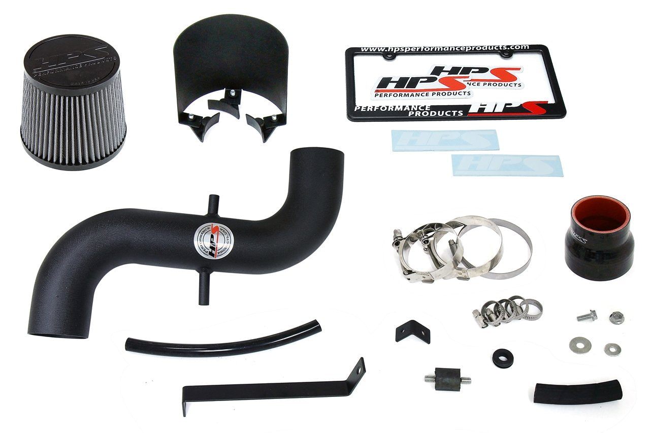 HPS Shortram Air Intake Kit 1997-2001 Toyota Camry 2.2L, Includes Heat Shield, Black