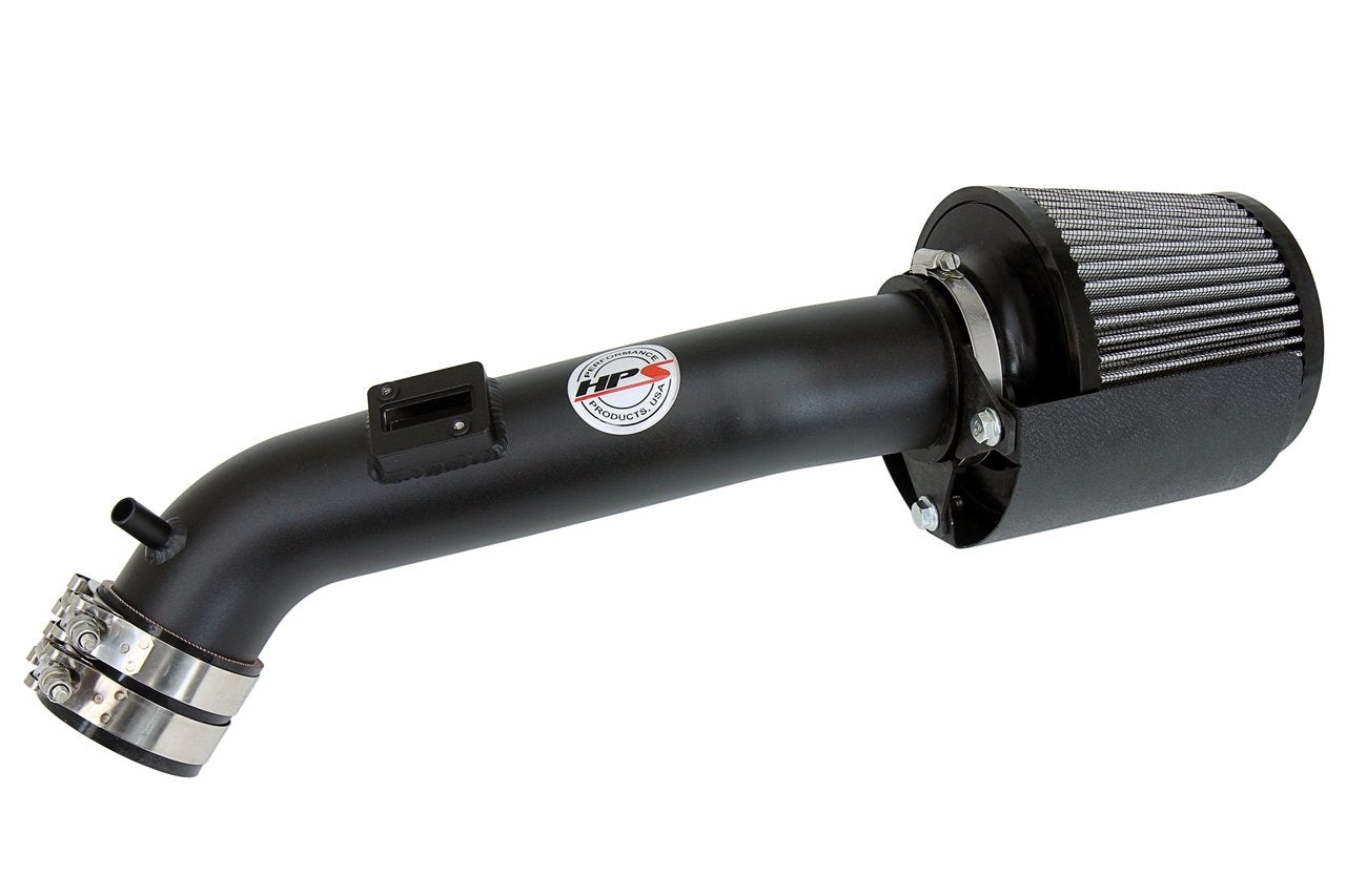 HPS Shortram Air Intake Kit 2013-2017 Honda Accord 2.4L, Includes Heat Shield, Black