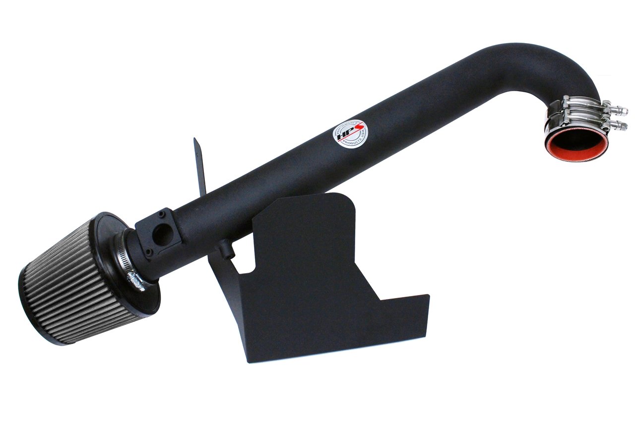 HPS Shortram Air Intake Kit 2012-2017 Subaru Legacy 2.5L Non Turbo, Includes Heat Shield, Black