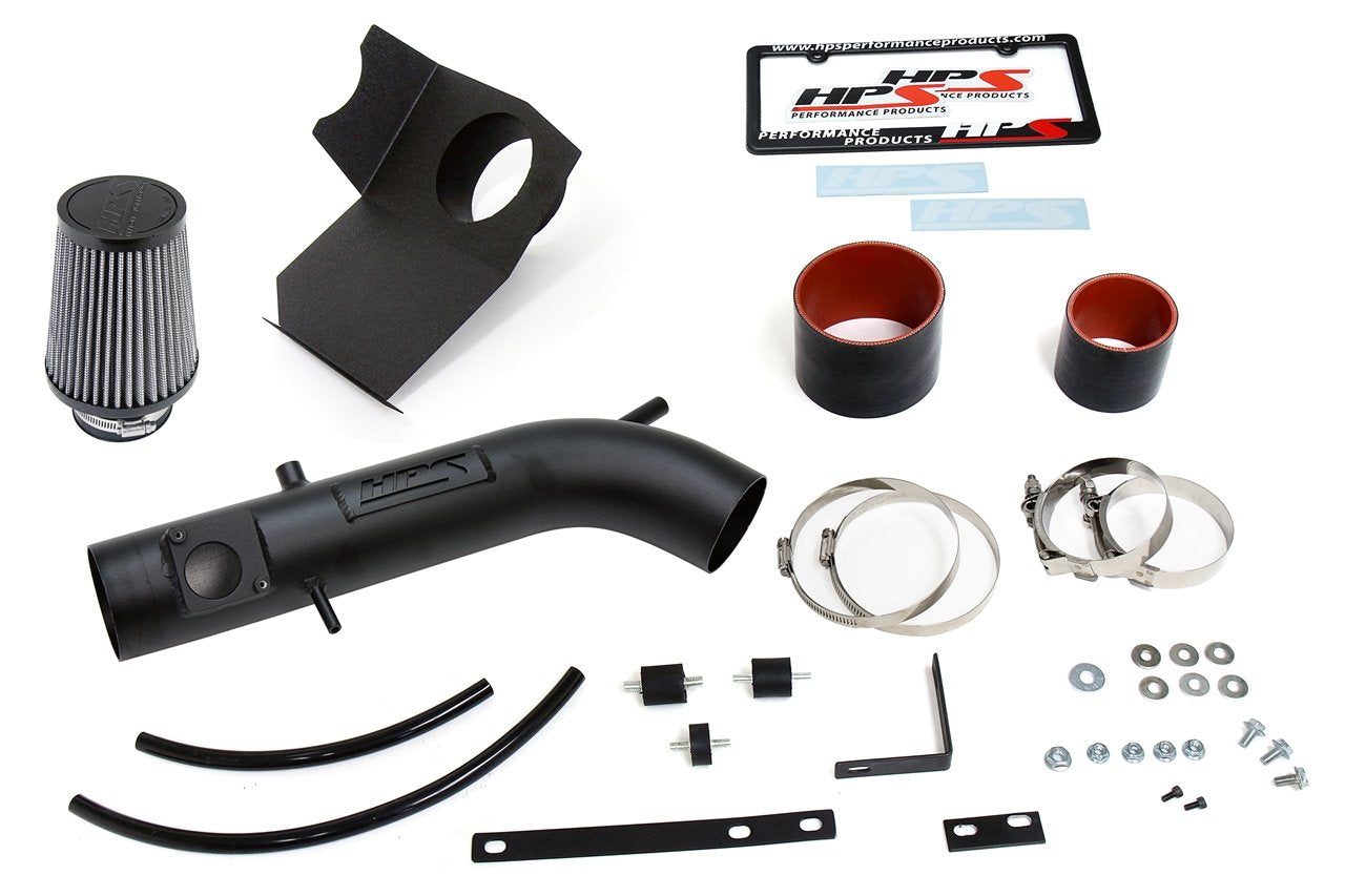 HPS Shortram Air Intake Kit 2001-2005 Lexus IS300 3.0L, Includes Heat Shield, Black