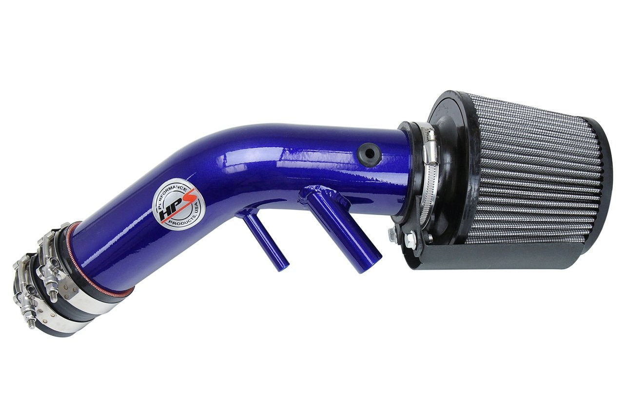 HPS Shortram Air Intake Kit 2015-2017 Hyundai Sonata Eco 1.6L Turbo, Includes Heat Shield, Blue