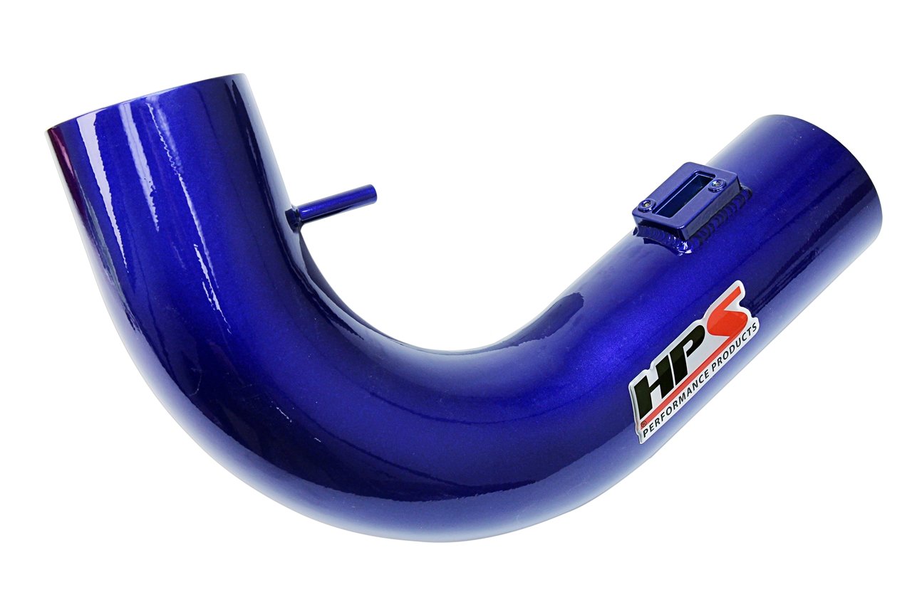 HPS Shortram Air Intake Kit 2010-2015 Chevy Camaro SS 6.2L V8, Includes Heat Shield, Blue