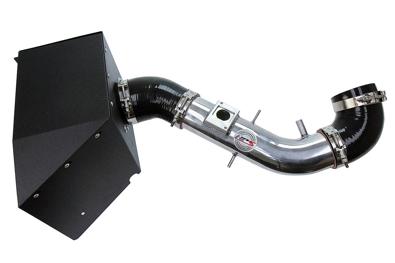 HPS Shortram Air Intake Kit 2003-2004 Lexus GX470 4.7L V8, Includes Heat Shield, Polish