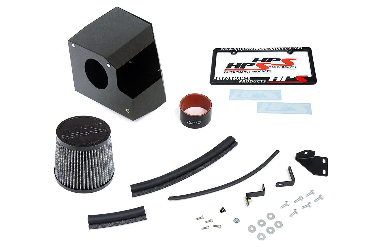 HPS Shortram Air Intake Kit 2018-2020 Honda Accord 2.0L Turbo, Includes Heat Shield