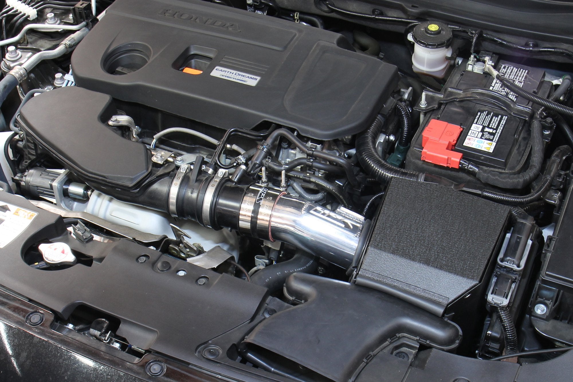 HPS Shortram Air Intake Kit 2018-2020 Honda Accord 2.0L Turbo, Includes Heat Shield