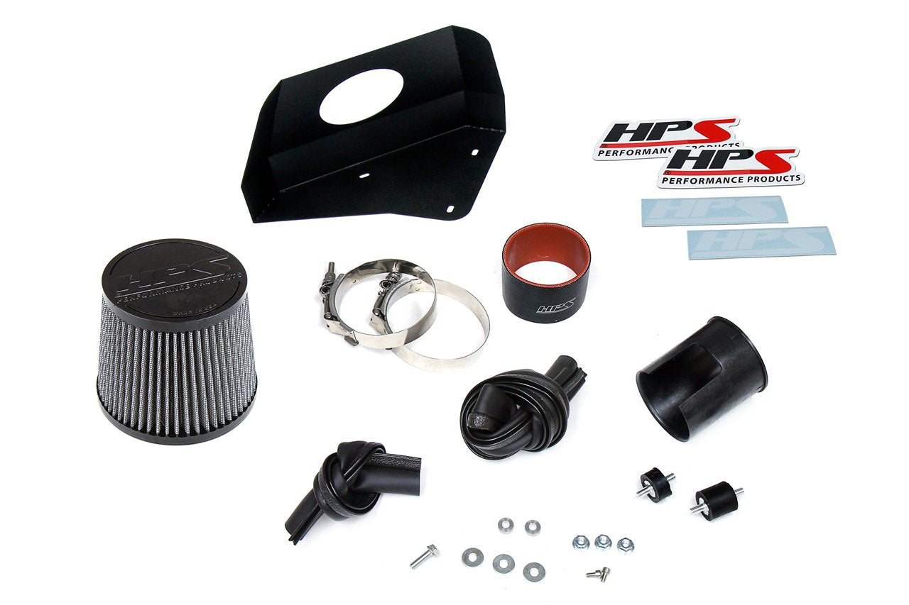 HPS Shortram Air Intake Kit with Heat Shield 2011-2016 Scion tC 2.5L, 827-687