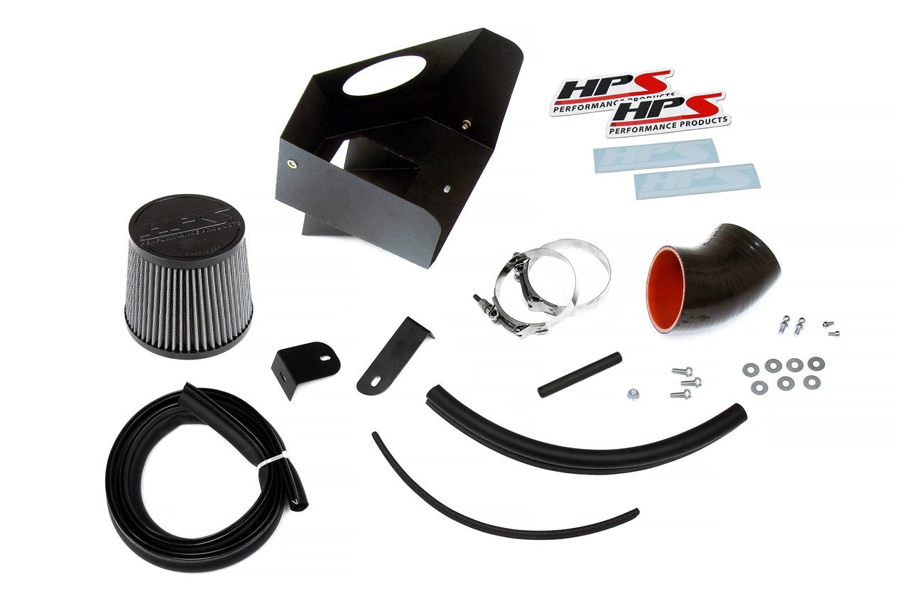 HPS Shortram Air Intake Kit 2018-2021 Toyota Camry 3.5L V6, Includes Heat Shield, 827-692