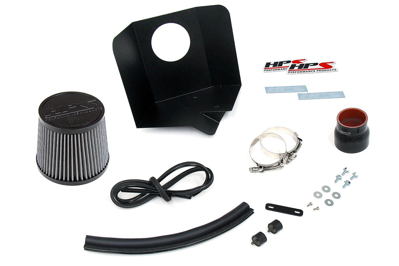 HPS Shortram Air Intake Kit 2008-2015 Scion xB 2.4L, Includes Heat Shield, 827-696