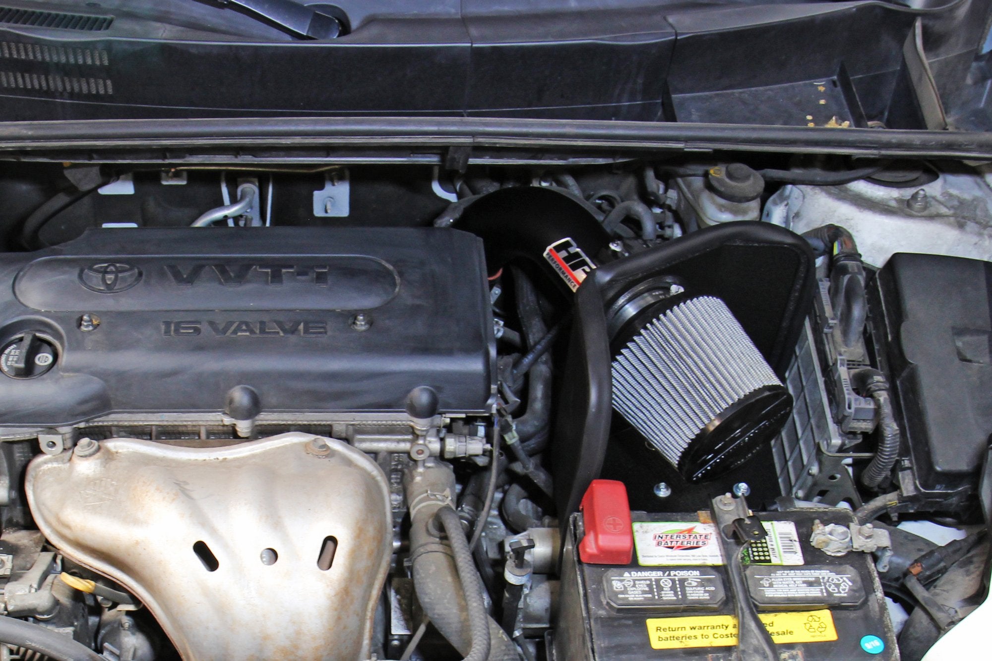 HPS Shortram Air Intake Kit 2008-2015 Scion xB 2.4L, Includes Heat Shield, 827-696