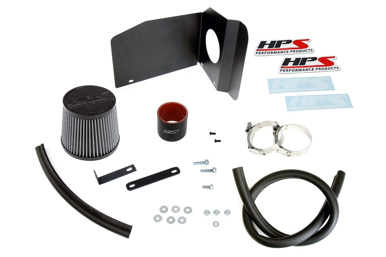 HPS Shortram Air Intake Kit Toyota 2020-2021 Corolla 1.8L Gas, Includes Heat Shield, 827-708