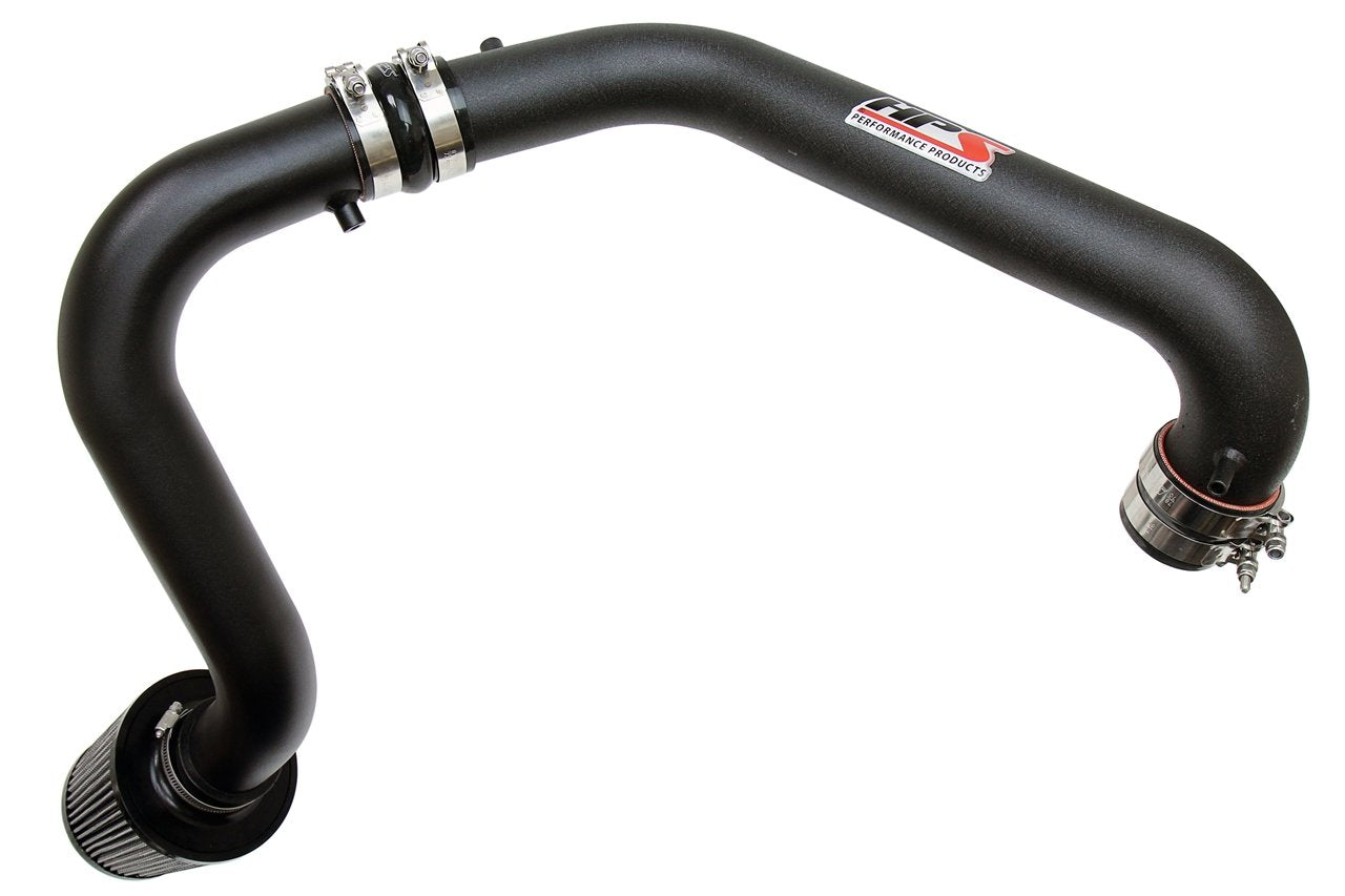 HPS Cold Air Intake Kit 1996-2000 Honda Civic CX DX LX, Converts to Shortram, Black