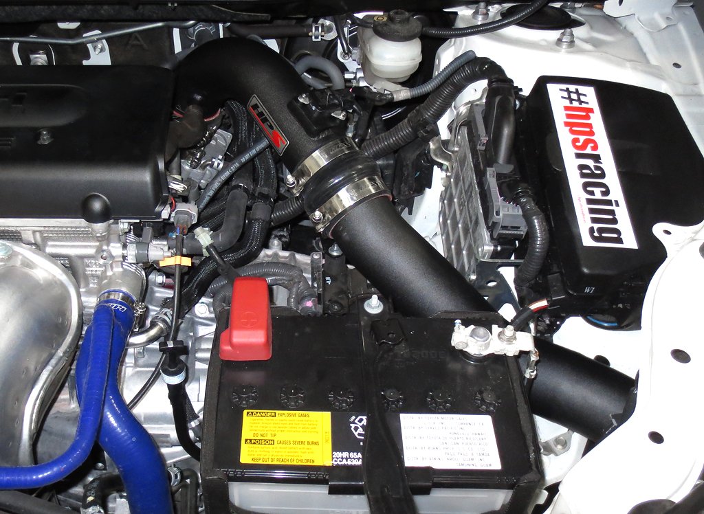 HPS Cold Air Intake Kit 2008-2015 Scion xB 2.4L, Converts to Shortram, Black