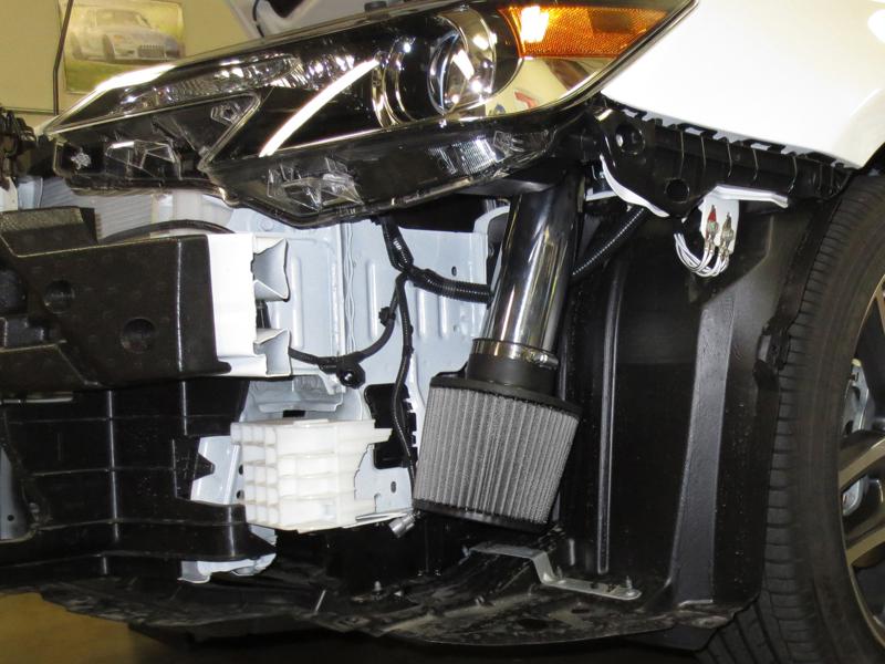 HPS Cold Air Intake Kit 2011-2016 Scion tC 2.5L, Converts to Shortram, Black