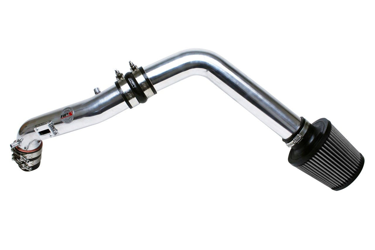 HPS Cold Air Intake Kit 2013-2017 Honda Accord 2.4L, Converts to Shortram, Polish