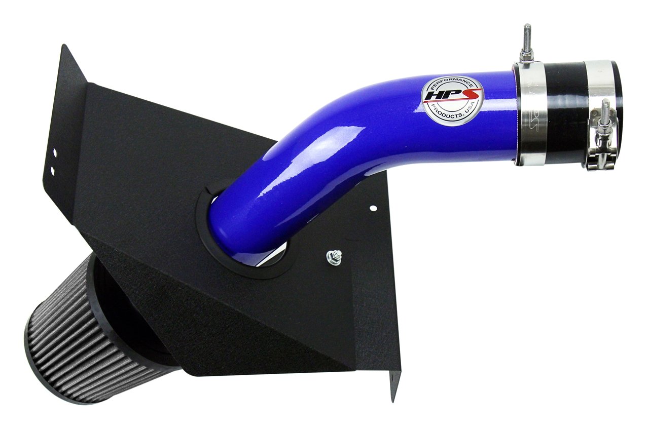 HPS Performance Cold Air Intake Kit 2015-2016 Subaru Impreza WRX STI 2.5L Turbo, Blue