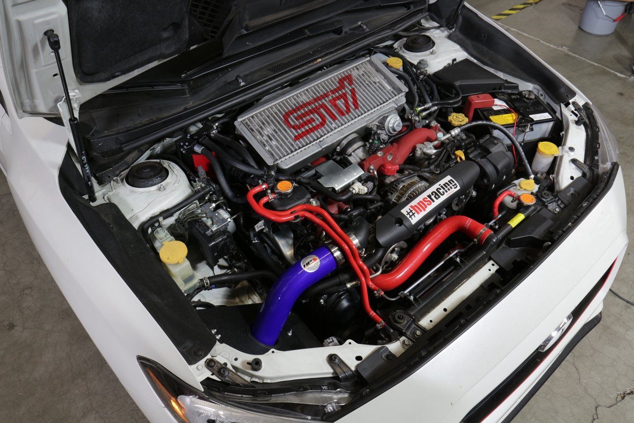 HPS Cold Air Intake Kit 2015-2016 Subaru Impreza WRX STI 2.5L Turbo, Blue