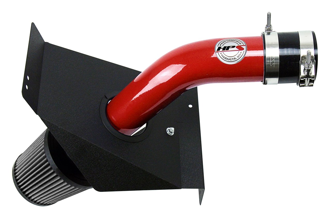 HPS Cold Air Intake Kit 2015-2016 Subaru Impreza WRX STI 2.5L Turbo, Red