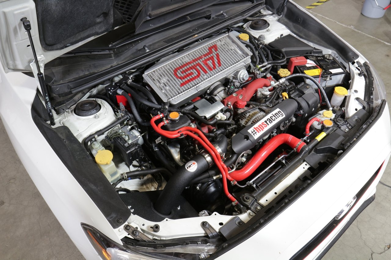 HPS Cold Air Intake Kit 2015-2016 Subaru Impreza WRX STI 2.5L Turbo, Black