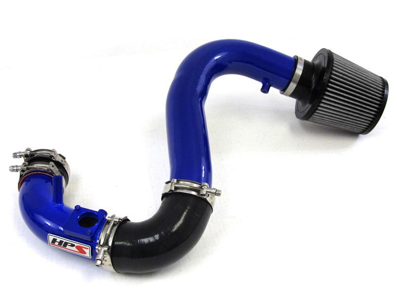 HPS Cold Air Intake Kit 2007-2013 Mazda Mazdaspeed 3 2.3L Turbo, Converts to Shortram, 837-601