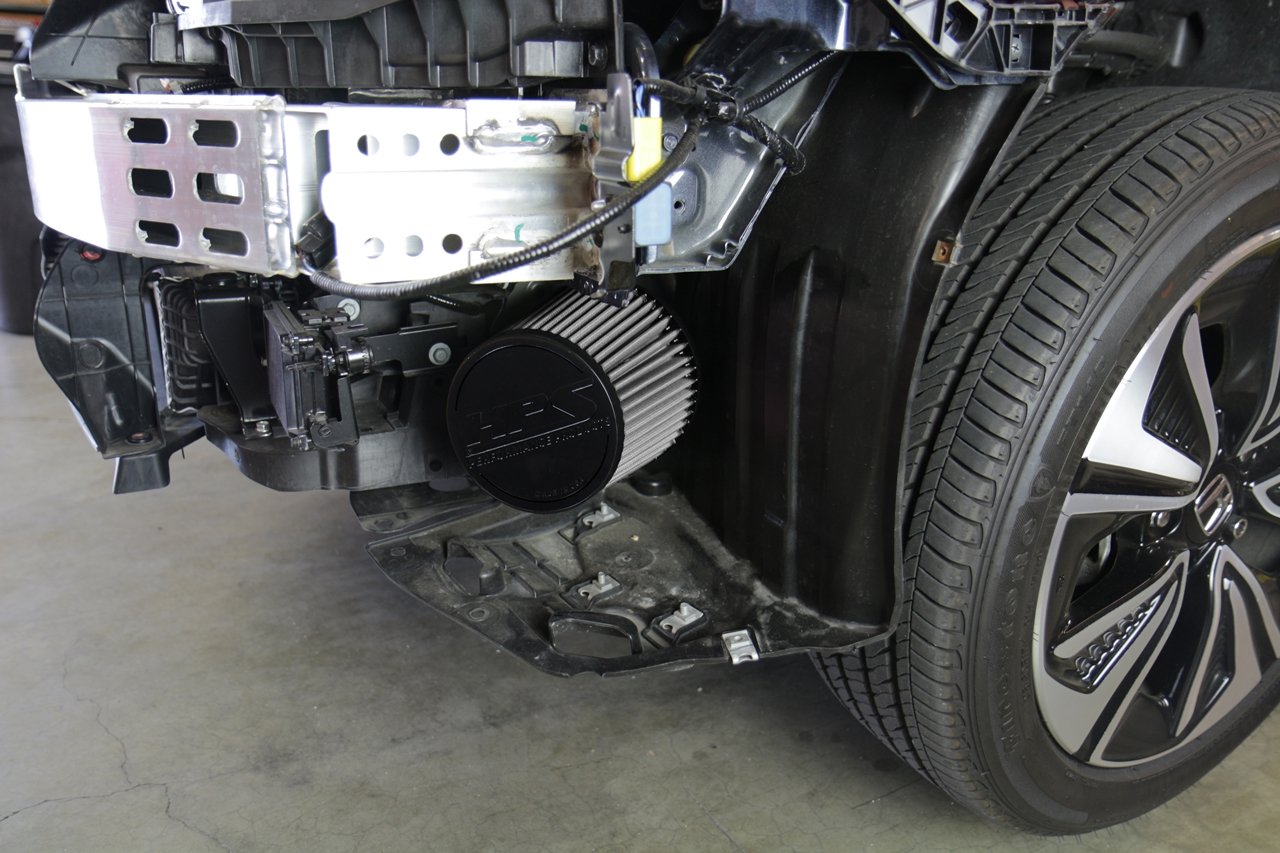 HPS Cold Air Intake Kit 2016-2020 Honda Civic Non Si 1.5T Turbo, Converts to Shortram, 837-602