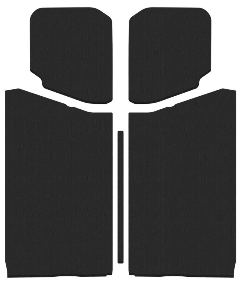 DEI 2019+ Jeep Wrangler JL 2DR Leather Look Headliner - Black (5 Pc) 050192