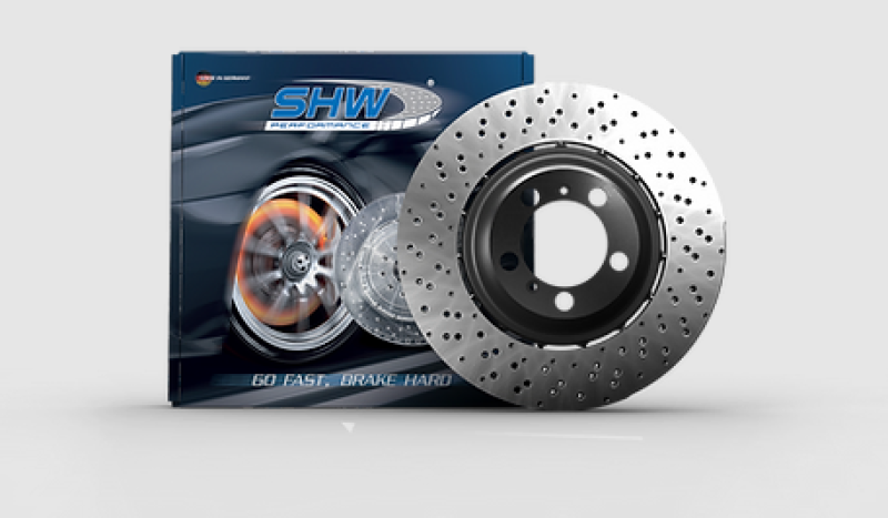SHW Performance SHW Drilled Lightweight Rotors Brakes, Rotors & Pads Brake Rotors - Drilled main image