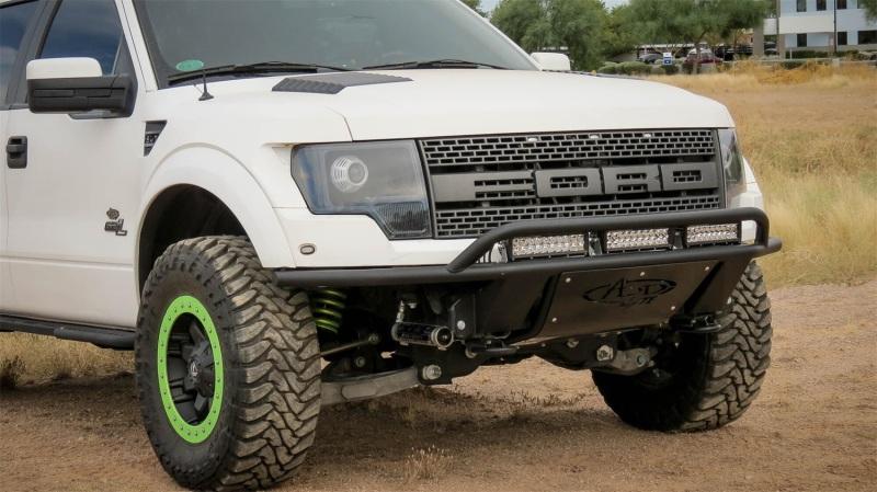 Addictive Desert Designs 10-14 Ford F-150 Raptor ADD Lite Front Bumper w/ Top Hoop F013842940103 Main Image
