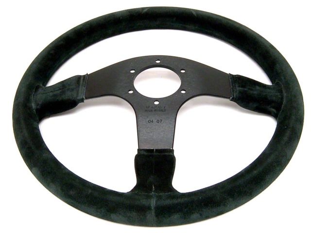 Sparco 375 Competition Black Suede Steering Wheel 350mm