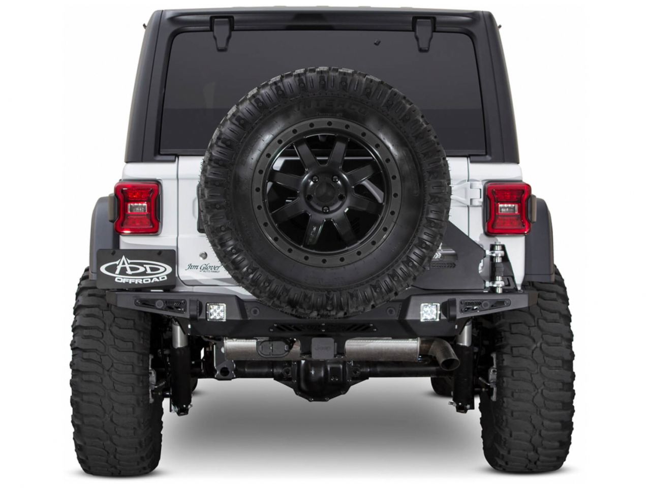 Addictive Desert Designs 18 Jeep Wrangler JL Stealth Fighter Rear Bumper w/ Backup Sensors