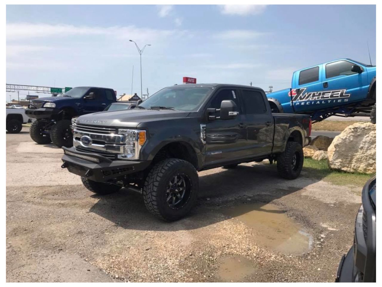 Addictive Desert Designs 2017-2019 Ford Super Duty HoneyBadger Front Bumper