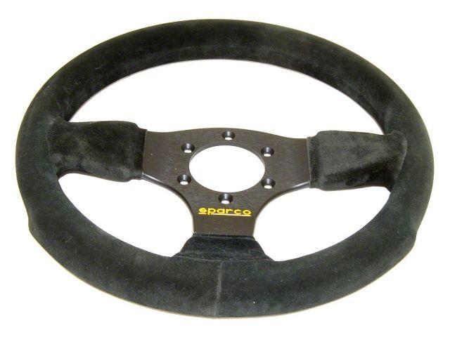 Sparco 300 Competition Black Suede Steering Wheel 300mm