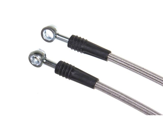 P2M Steel Braided Rear Brake Lines 2003-2006 Mitsubishi Evo 8