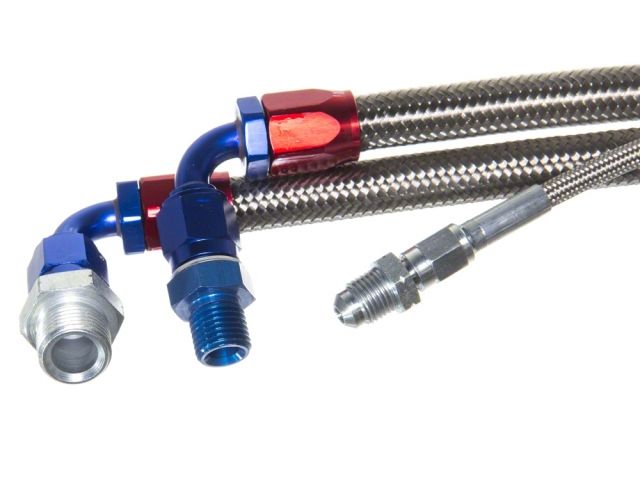 P2M Turbo Lines - Stock Banjo - Bottom Mount - Nissan RB25DET