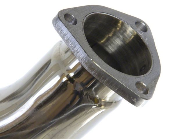 P2M Stainless Downpipe (Flex) - A/F Port Nissan SR20DET