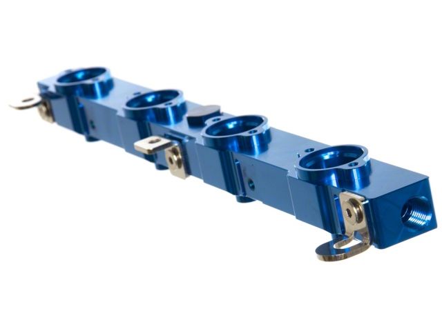 P2M Anodized Blue Fuel Rail Kit - Nissan S14/15 SR20DET (Rwd)