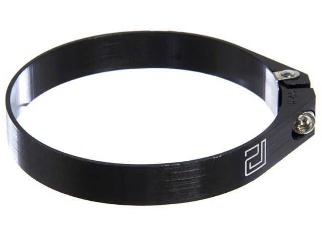 P2M Pipe Aluminum Hose Clamp - Black 2.50"