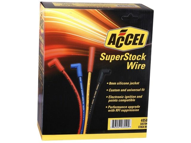 Accel Spark Plug Wires, Super Stock, RFI Suppression
