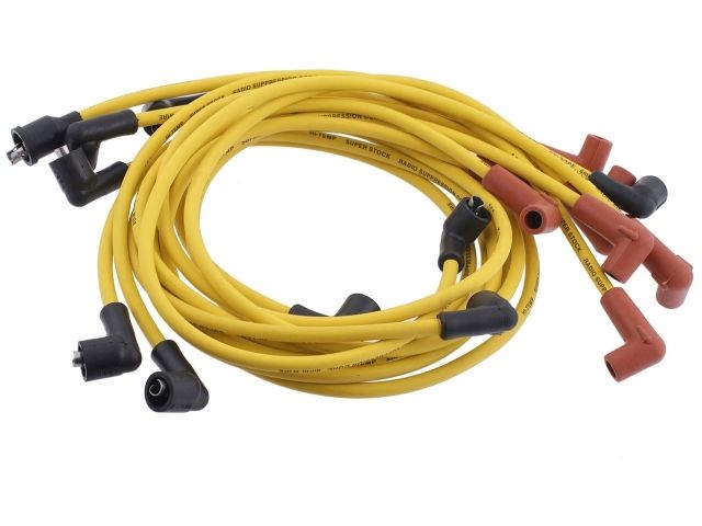 Accel Spark Plug Wire Set - Super Stock Graphite Core 8mm - Yellow