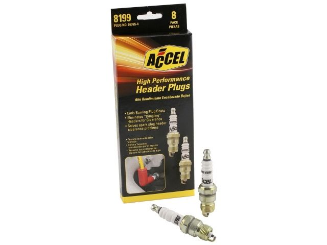 Accel Spark Plugs, Tapered Seat, 14mm Thread, .460 in. Reach