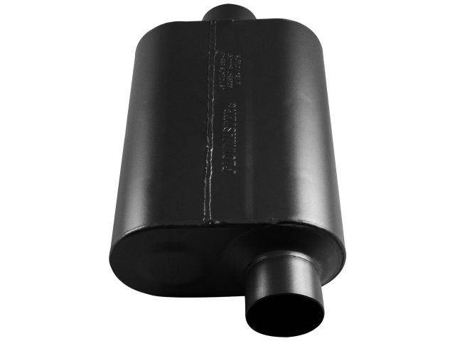 Flowmaster Super 40 Series Muffler, 3.00" IN (O) / OUT (C): ea, 16 Gauge 409S Sta
