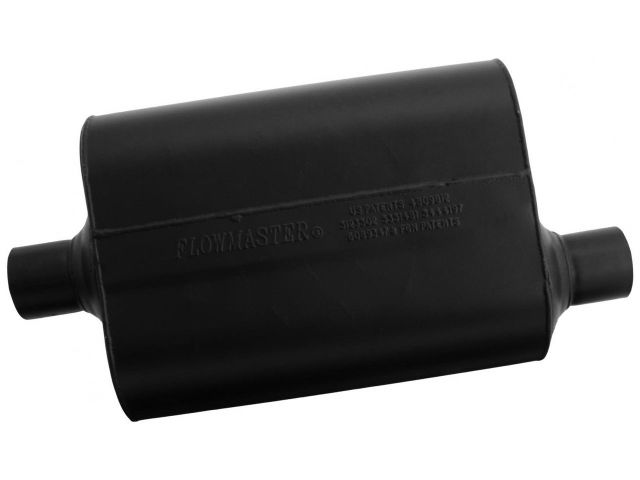Flowmaster Super 40 Series Muffler, 2.25" IN (C) / OUT (O): ea, 16 Gauge Aluminiz