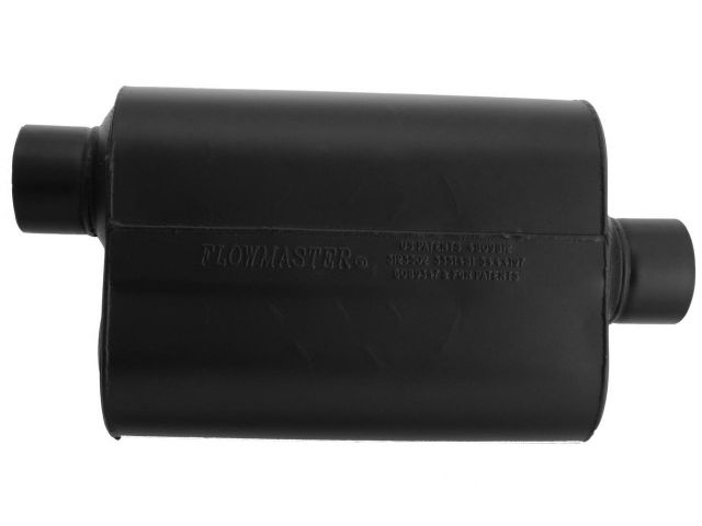 Flowmaster Super 40 Series Muffler, 3.00" IN (O) / OUT (C): ea, 16 Gauge Aluminiz