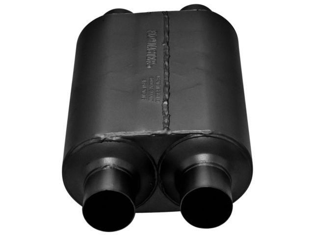 Flowmaster Super 40 Series Muffler, 2.50" IN (D) / OUT (D): ea, 16 Gauge 409S Sta