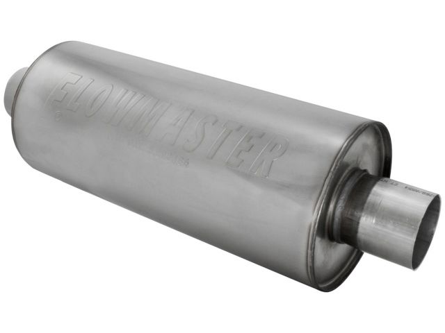 Flowmaster dBX Muffler, 2.25" IN/OUT, 6" x 14" Case, 304S Stainless Steel 0N6CW