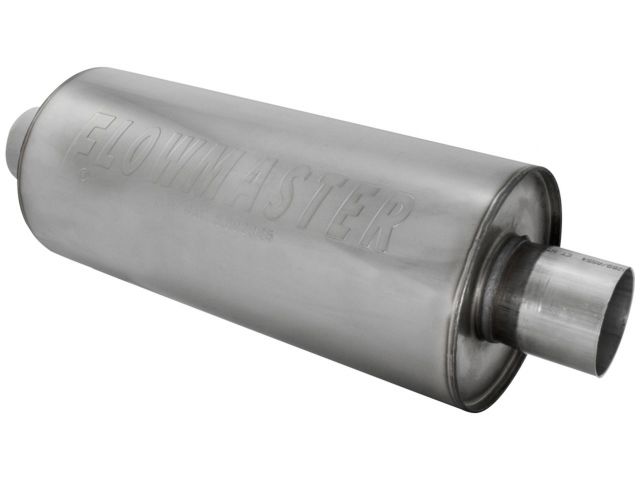 Flowmaster dBX Muffler, 3.00" IN/OUT, 6" x 14" Case, 304S Stainless Steel 0N6CZ