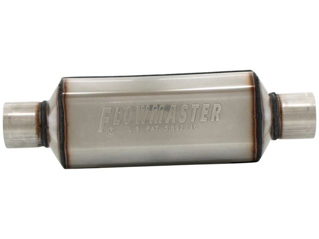 Flowmaster Super HP-2 Muffler 304S - 2.50 Center In. 2.50 Center Out