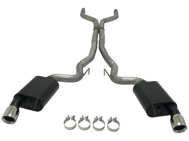 Flowmaster 2015-2016 Ford Mustang GT, 5.0L, V8, Cat-back, 3.00" Mandrel Bent Tubi