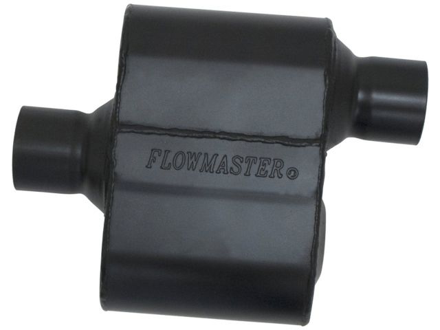 Flowmaster Super 10 Series Muffler, 2.50" IN (C) / OUT (O): ea, 409S Stainless St